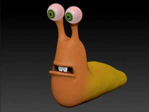 slug 3D Model