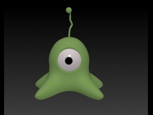 extraterrestrial Model 3D