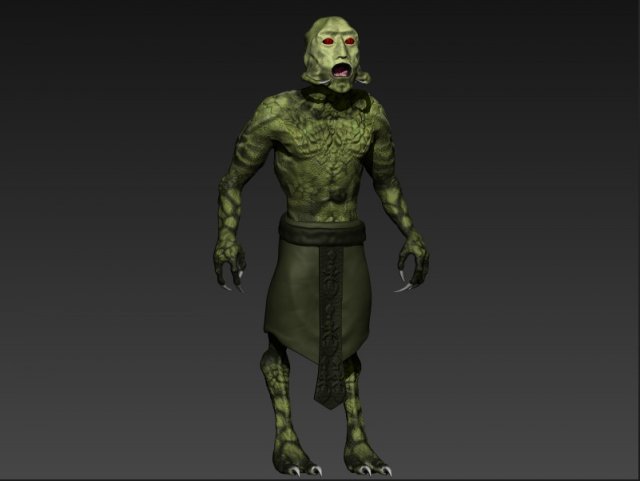 dragon clan 3D Model .c4d .max .obj .3ds .fbx .stl .blend 