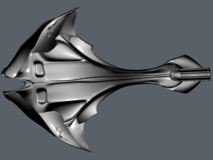 alien scout 3D 模型