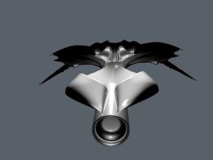 alien scout 3D 模型
