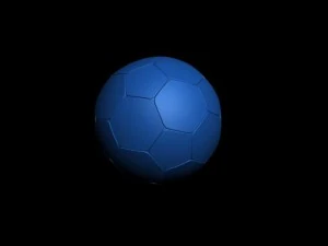 फ़ुटबॉल 3D मॉडल