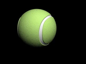 piłka tenisowa Model 3D