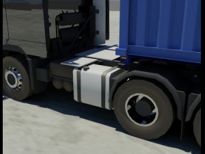 european truck 3Dモデル