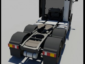 european truck 3Dモデル