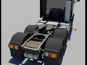 european truck 3D Model