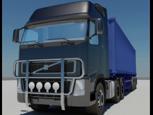 european truck 3Dモデル