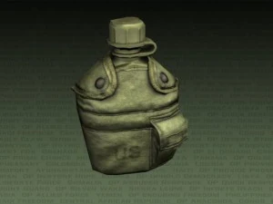 us military lc2 gear 3D Model