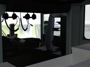 Heavy rescue fire truck video game ready Modèle 3D