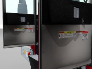 Heavy rescue fire truck video game ready Modèle 3D
