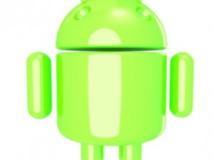 a green android 3D 모델