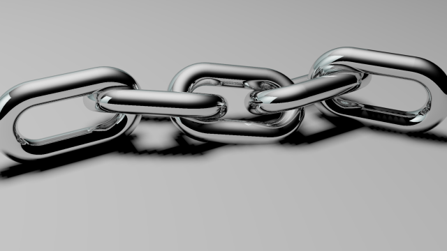 metal chain 3D Model .c4d .max .obj .3ds .fbx .stl .blend 