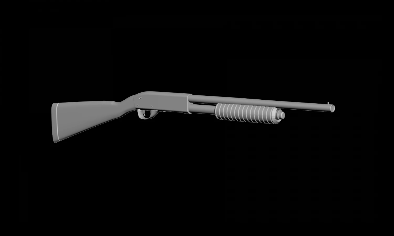 fucile a pompa Modello 3D .c4d .max .obj .3ds .fbx .stl .blend 