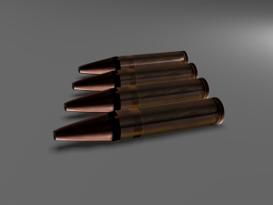 rifle bullet Modelo 3D