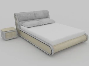 bed echo eleganza 3D Model