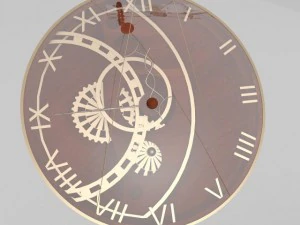 clock time is money 3D Model