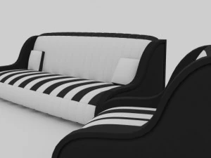 sofa  piano 3D Model