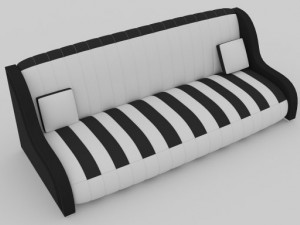 sofa  piano Modelo 3D