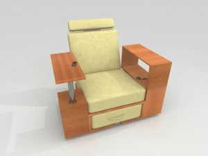 chairworkstation 3D Model