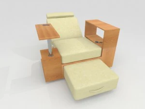 chairworkstation 3D Model