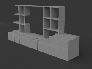shelving fasemshelving 3D Model