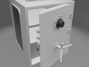 safe safetronics 3D-Modell