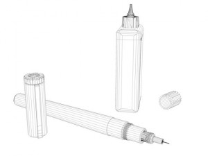 faber castell rapidograph 3D Модель
