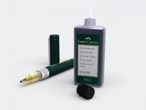 faber castell rapidograph 3D Модель