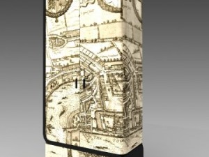 wardrobe of minimalism style Modelo 3D