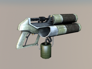 grenadegun Model 3D