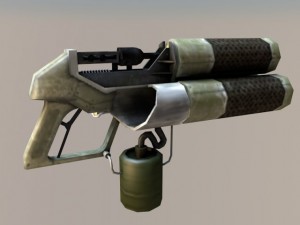 grenadegun Model 3D