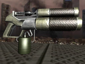 grenadegun Model 3D