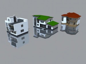 houses pack 3D Модель