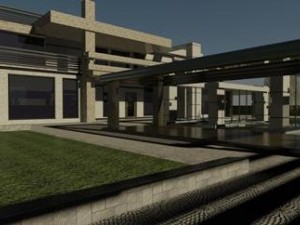 villa 3D 模型