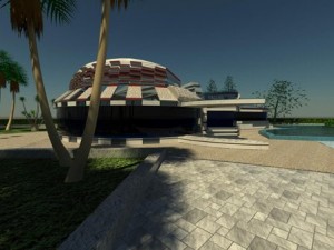 villa 3D Model
