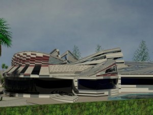 villa 3D-Modell