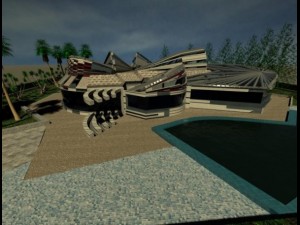 villa 3D-Modell