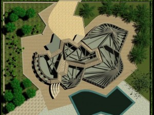 villa 3D-Modell