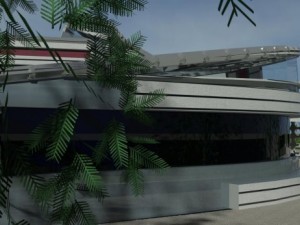 villa 3D-Modell