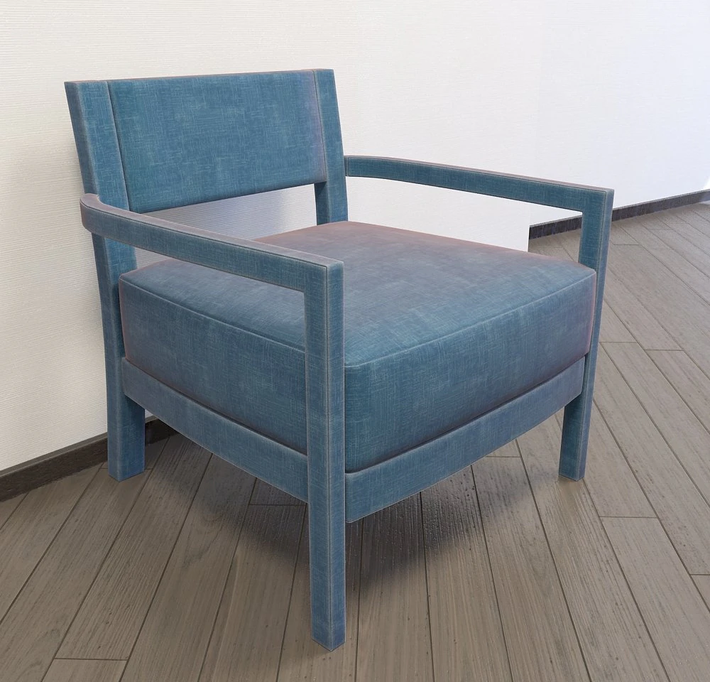 chair oscar gaine 3D Model .c4d .max .obj .3ds .fbx .stl .blend 