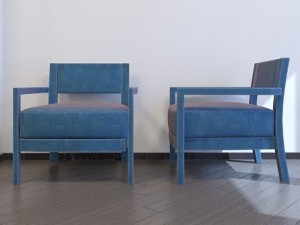 chair oscar gaine 3D Модель