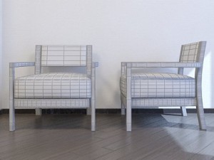 chair oscar gaine 3D Модель