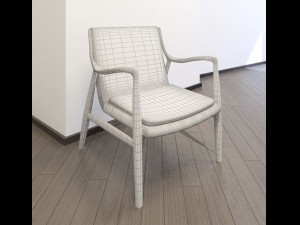 finn juhl chair model 45 Modèle 3D