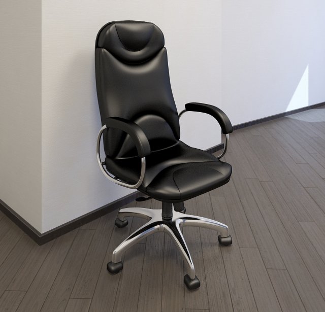 chair sparta steel chrome 3D Model .c4d .max .obj .3ds .fbx .stl .blend