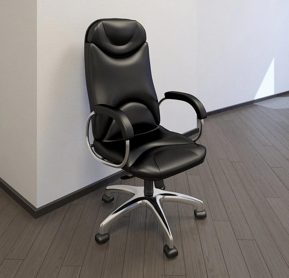 chair sparta steel chrome 3D Model .c4d .max .obj .3ds .fbx .stl .blend 