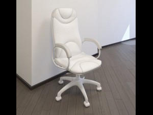 chair sparta steel chrome 3D Model