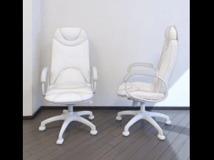 chair sparta steel chrome 3D Model