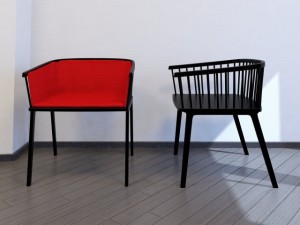 secreto little armchair 3D Model