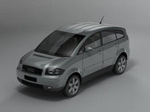 audia2 3D-Modell