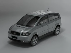audi a2 Modèle 3D